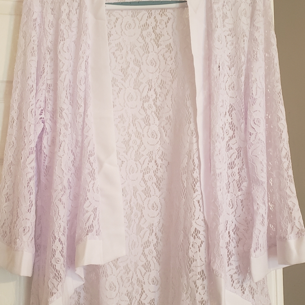 White lace jacket